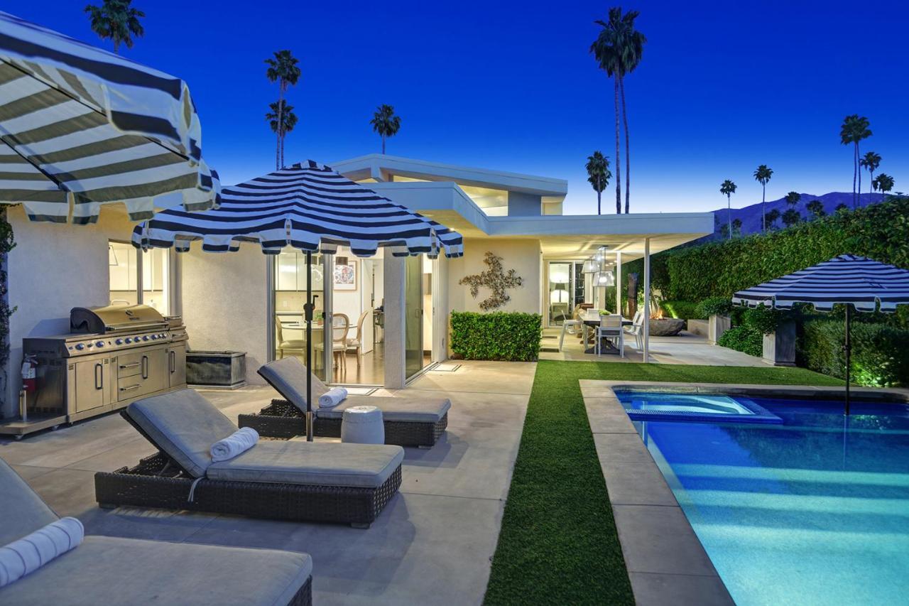 Canyon Palms Estate- Ultra-Luxe, Pool, Spa, Firepit, Outdoor Kitchen & More Палм-Спрингс Экстерьер фото